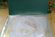 vintage Linen, boxed dressing table set, butterflies
