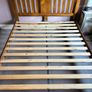 Solid wood King bedframe Image 2