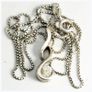 925 Sterling Silver  Zircon Pendant and Chain Necklace Image 5