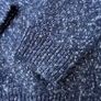 Curated Utility Stockholm Men's XL Navy Blue White Knitted Crew Neck Sweater Image 10