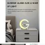Portable Wireless Charger With Led Ambience Light, Alarm Clock, Music Speaker, For Mobile Phone Image 8