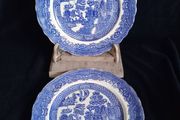 antique willow plates