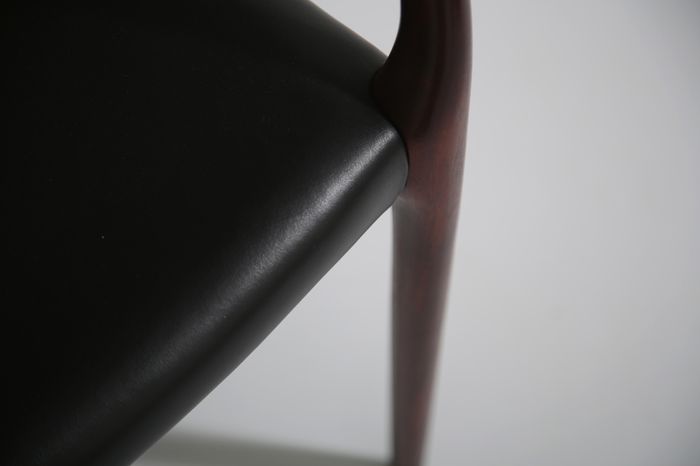 Vintage Danish Mahogany Carver Armchair Model 62 by Niels Otto Moller, 1960s