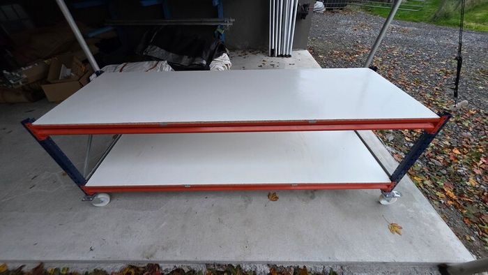 Large Workbench on Wheels