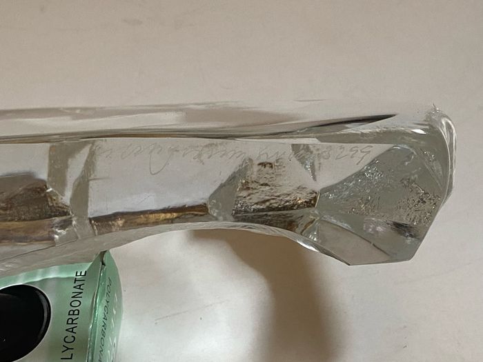 Glass Ornament Of Ducks By Goran Warff From The 70s Signed