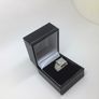 10ct White Gold 1.5ct Diamond Cocktail Ring. Size L 1/2 Image 3