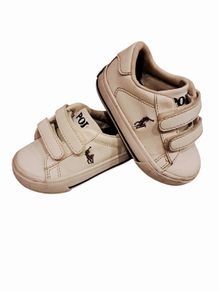 Polo Ralph Lauren leather toddler trainers