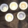 Beautiful Genuine Old Desk Ink Wells, 5 euro each only have 5 good ones left Image 2