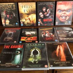 11 Horror/ Thriller Dvds Bundle can post
