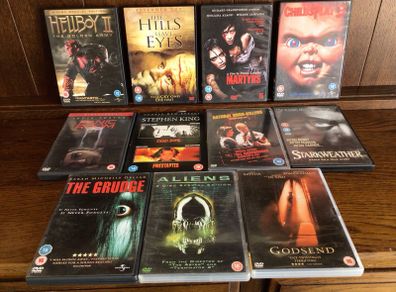 11 Horror/ Thriller Dvds Bundle can post