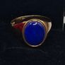 9ct lapis lazuli ring Image 5