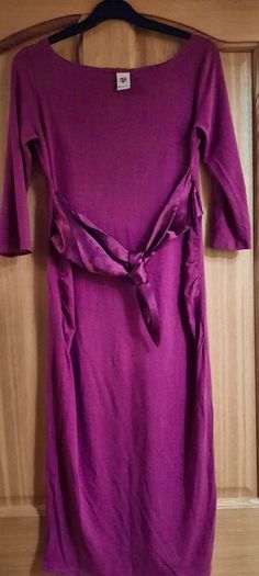 Maternity Dress Purple (9fashion) Size:10