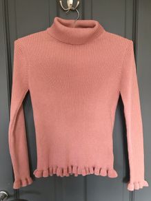 Marks & Spencer brand new with tags dusty pink girls jumper aged 11-12 years