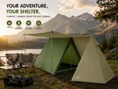 3 Man House Tent Waterproof Camping Tent