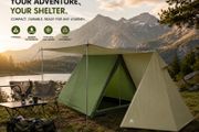 3 Man House Tent Waterproof Camping Tent