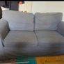 Grey 2 seater Sofa Image 2