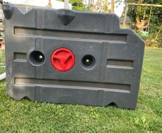 Underbody water storage for Camper