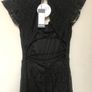 New Boohoo lace strappy back jumpsuit size 12 Image 5