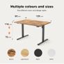 Height-Adjustable Electric Desk, 120x80 cm Image 7