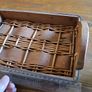 Rustic Handmade Wooden Basket Tray Image 3