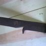 Old Irish blacksmith made slater's tool Zax Image 3