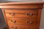 Solid Wood Chest of Drawers  4 Drawers + Hidden Top Compartment