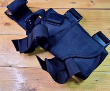 Drop Leg Universal Pistol Holster Black