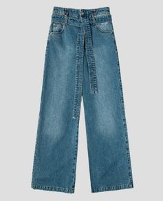 MSGM Wide Denim Jeans
