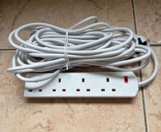 10m 4-Socket Extension Lead
