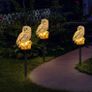 Owl Shape Light LED Solar Garden Light Owl Lawn Lamp Waterproof Solar Led Lights Outdoor Lighting Night Light Decorative Home Garden (FREE POSTAGE) Image 5