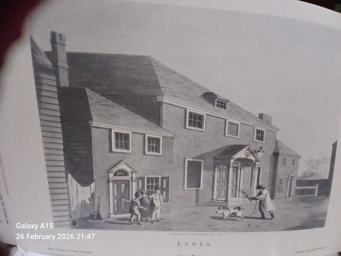 12 Lewes East Sussex views from Old prints