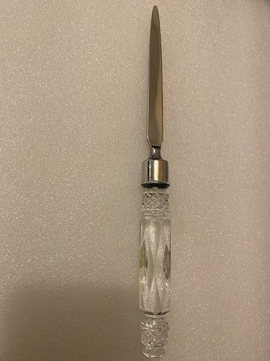 Brand-New Galway Irish Crystal Paper Opener 24% Lead Crystal