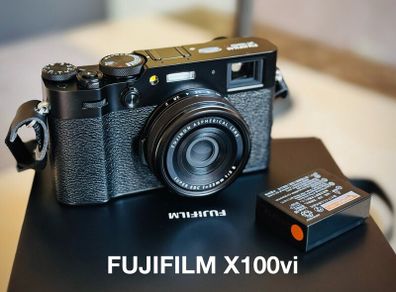 Fujifilm X100vi Plus Extras (Brand New)