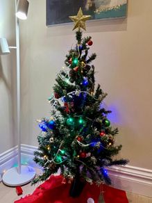 120cm Artificial Christmas Tree, Excellent Condition