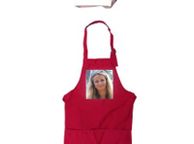 main image for ad Personalised Apron and Chef Hat - Kids Baking Set - Red