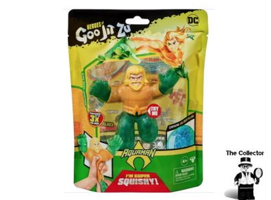 Heroes of Goo Jit Zu Aquaman Figure Brand New Sealed Rare Hard To Find