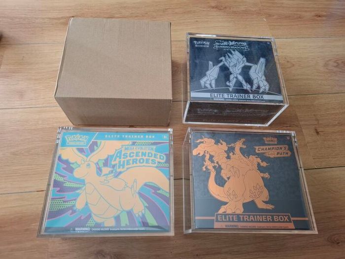 5mm Acrylic protective case for Pokemon TCG Elite Trainer Box