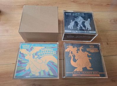 5mm Acrylic protective case for Pokemon TCG Elite Trainer Box