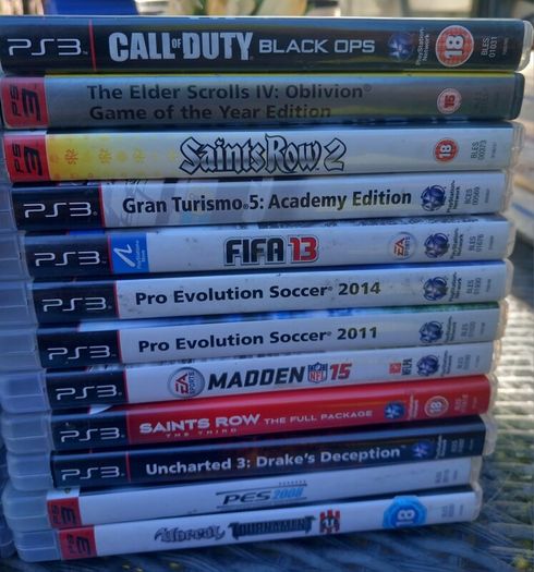 PS3 games x 24, no damage, D18 post available
