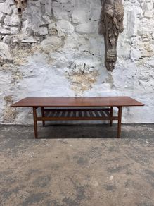 Mid Century Modern G Plan Long John Occasional Table, Model 3554