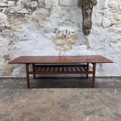 Mid Century Modern G Plan Long John Occasional Table, Model 3554