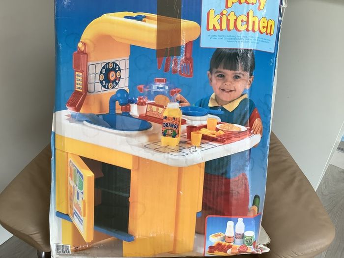 ELC play kitchen with accessories.