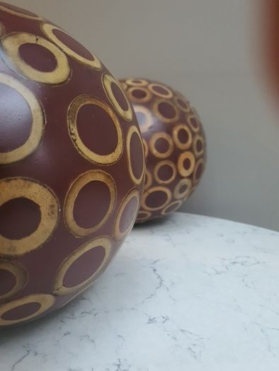Set of Ornamental Architectural Spheres