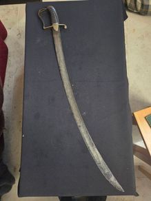 1796 Light Cavalry sword With Brass Yeomanry Guard