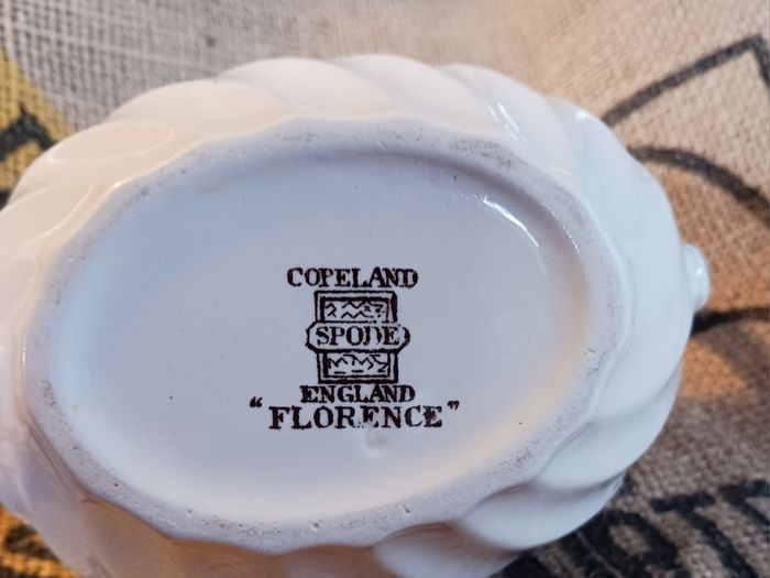 1940s Copeland Spode Milk jug/ Florence pattern