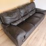 Leather 3 Seater Sofa Image 4