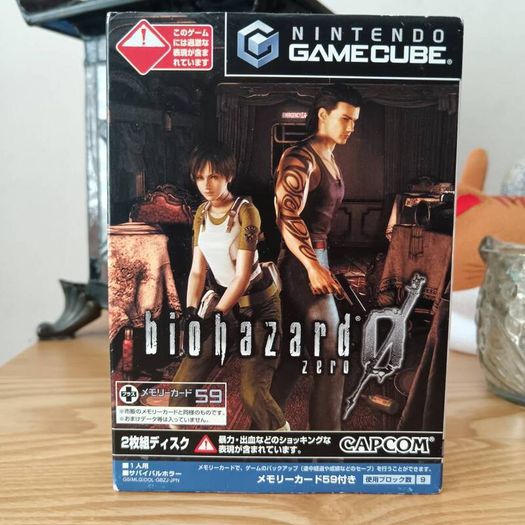 Biohazard Nintendo Game Cube Games Resident Evil Memory Card Japan.