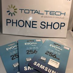 Samsung EVO Plus 256gb Memory Card Brand New.