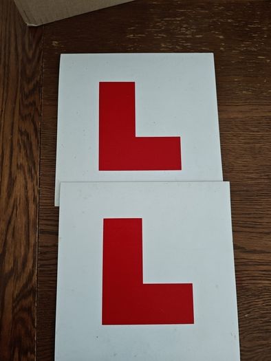 Magnetic Car L Plates