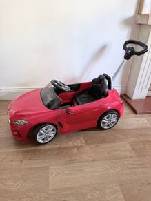 BMW Z4 Roadster Car Push-Along Ride On